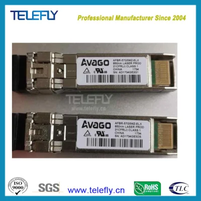 Avago Afbr-57g5mz-Elx 32g FC SFP+ 다중 모드 850nm 32g/16g/8g 광학 섬유 채널 트랜시버